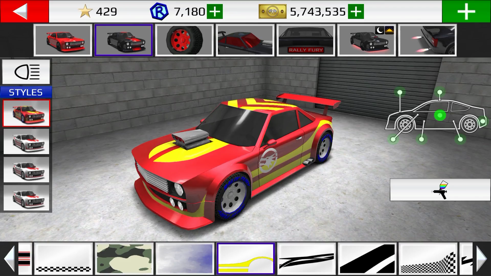 Rally Fury Racing Mechanics